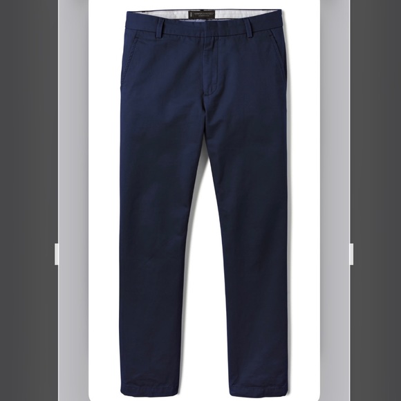 Navy Blue Slim Chino’s - Picture 3 of 7